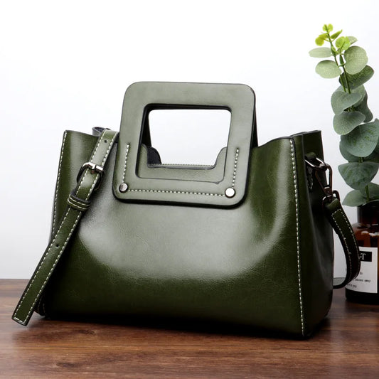 Timeless Style Meets Modern Function: The Women's Leather Tote