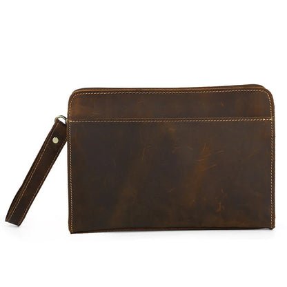 SMITH - Genuine Leather Clutch Bag: A Stylish Essential for the Modern Man