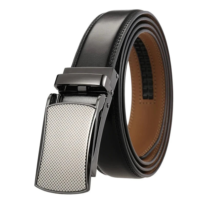 Elevate Your Look with Leather Dress Belt for Men