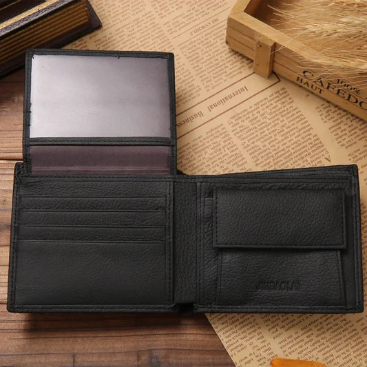 Timeless Style and Unmatched Quality: Genuine Leather Wallet for MEN