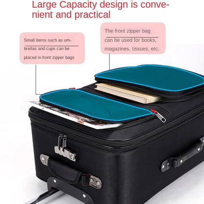 Spacious Travel Companion: The 30" Waterproof Hard Shell Trolley Case