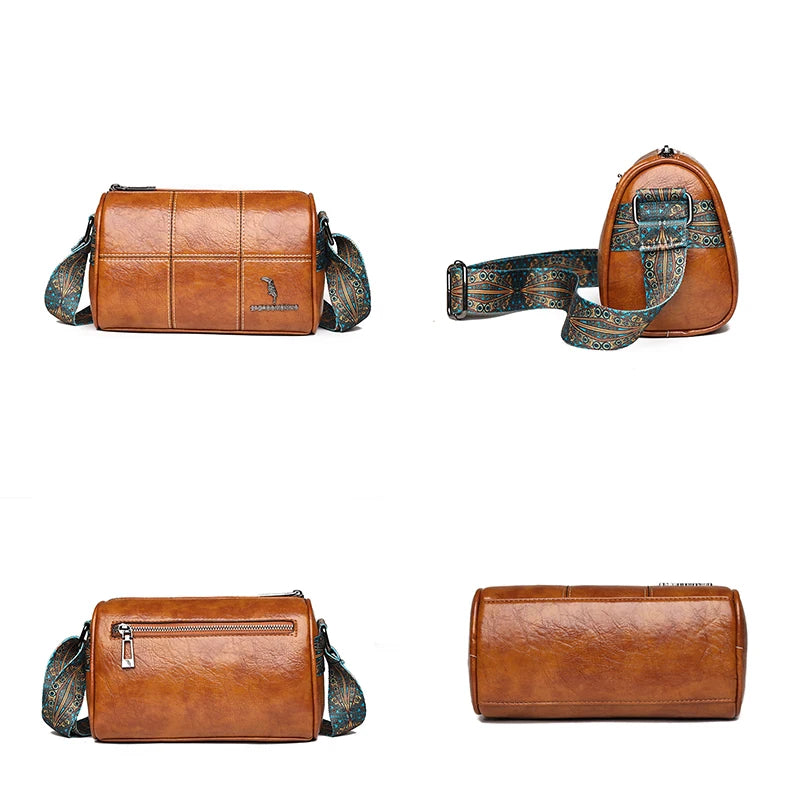 Head-Turning Style Meets Everyday Luxury: The 2024 Designer Cowhide Messenger Bag