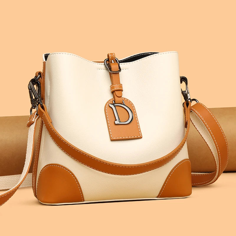 The Timeless Trend: The Simple Leather Bucket Crossbody Bag