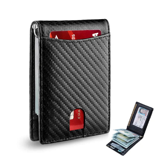 Slim Design, Maximum Security: The RFID-Blocking Carbon Fiber Wallet