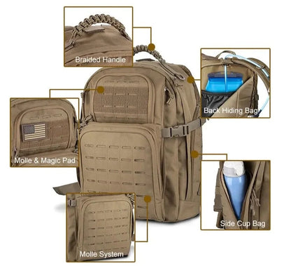 Conquer Your Next Adventure: The All-Purpose Military Tactical Backpack