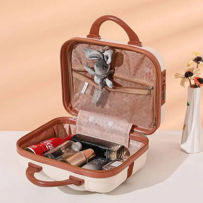 All-in-One Travel Companion: The Portable Travel Cosmetic Case