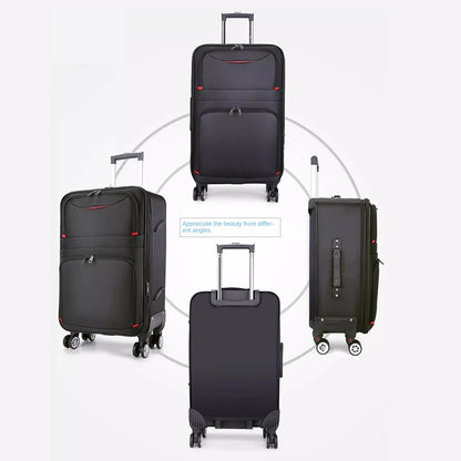 Spacious Travel Companion: The 30" Waterproof Hard Shell Trolley Case